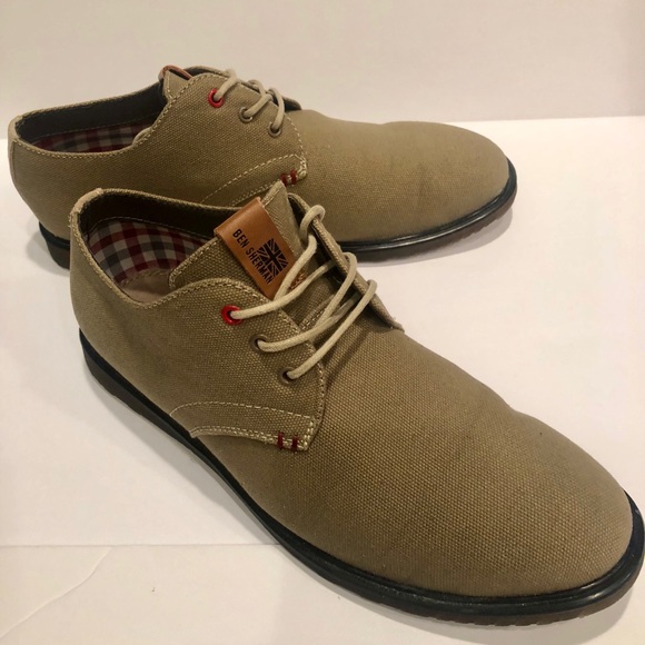 ?BEN SHERMAN KHAKI CHUKKA SHOES KHAKI main image 6